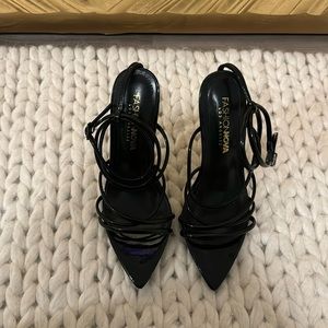 FASHION NOVA BLACK HEELS SIZE 5.5